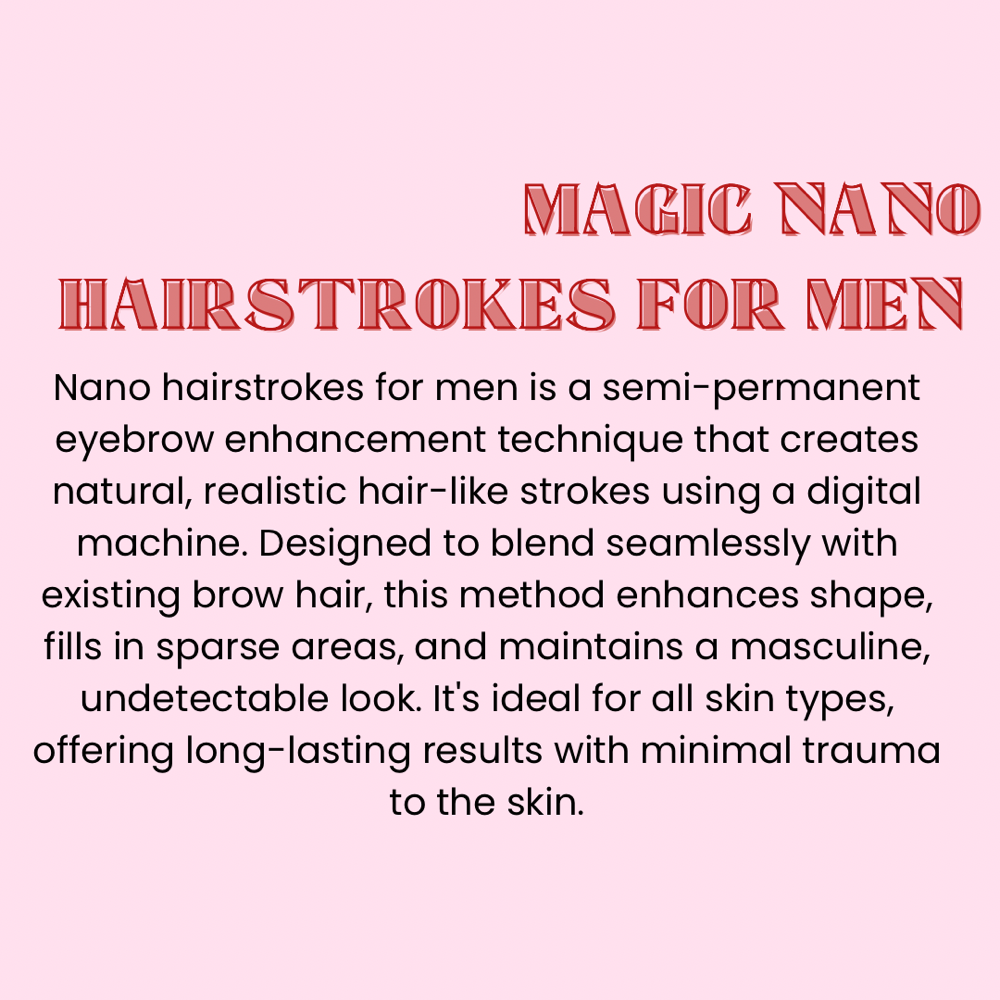 NANO HAIRSTROKES FOR MEN