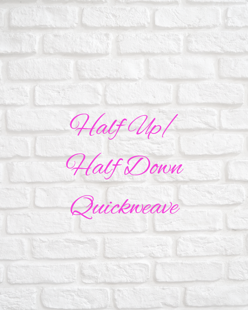 Half Up/Half Down Quickweave at Klassi Chix Unlimited in Shreveport, LA