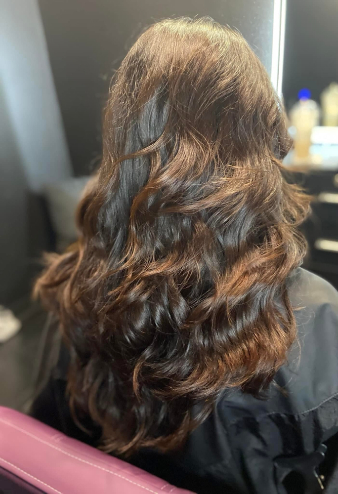 Shampoo, Blowout, & Style