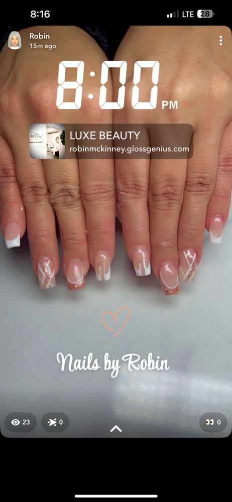 Detailed Nail Art