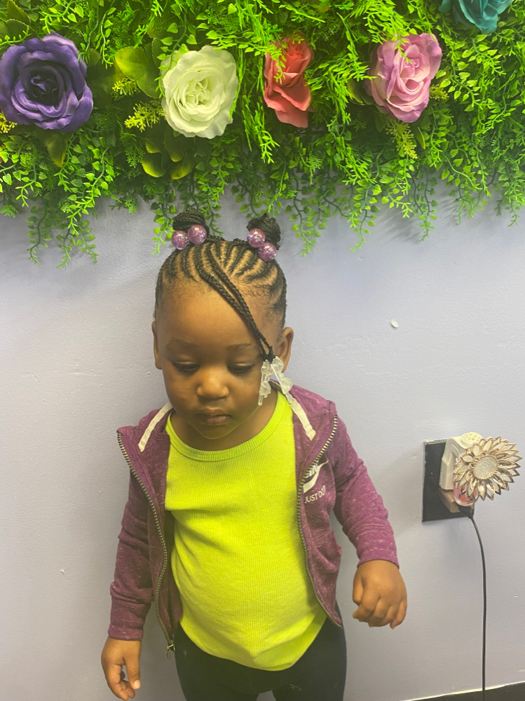 Weave add to just ends(kids)