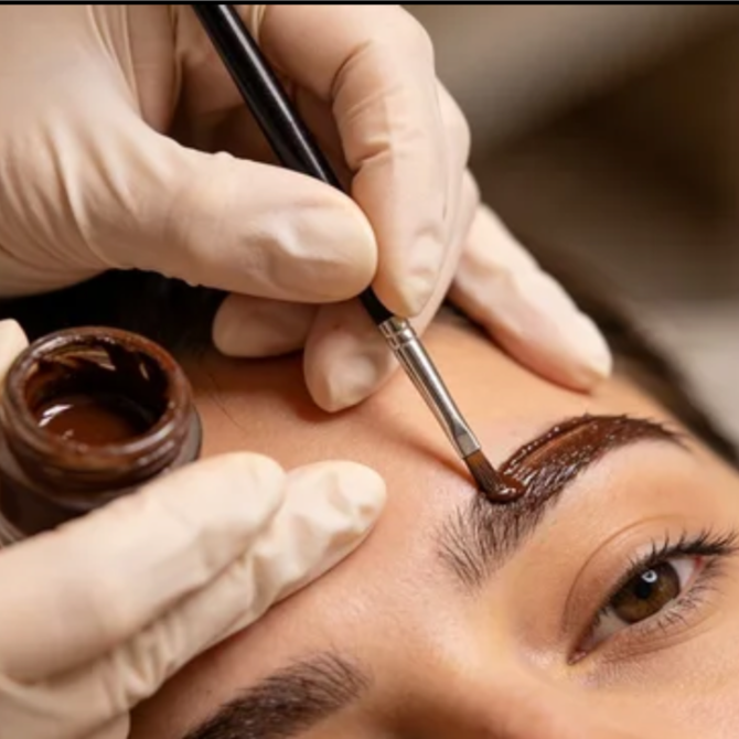 Eyebrow Henna at VALTHENTIC in Centreville, VA