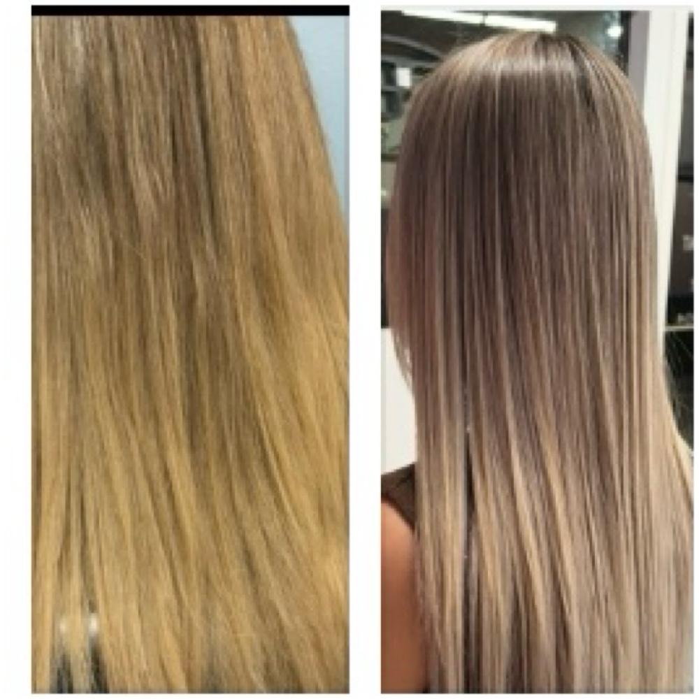 Hair Toning Service at Azul Hair Salon in Longview, TX