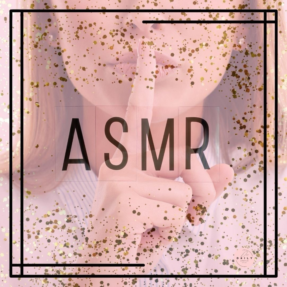ASMR facial (filmed content)