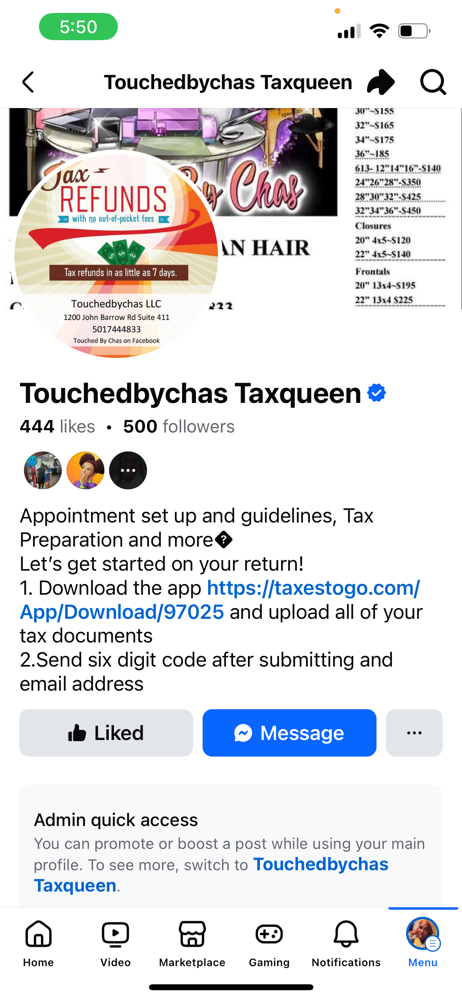 Tax Preparation