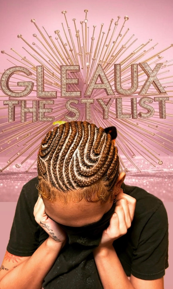 Straight Back Braids (Small)