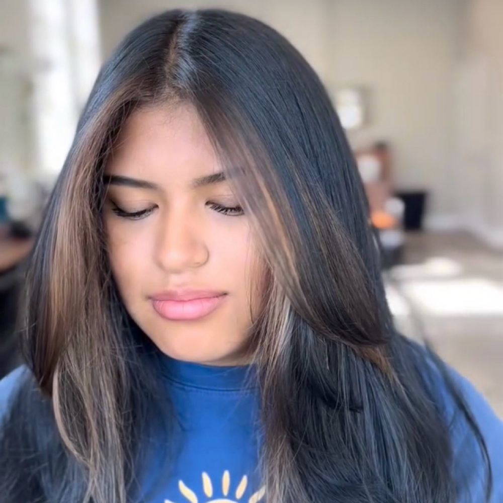 Mini Foil at Le posh salon in Merrimac, MA