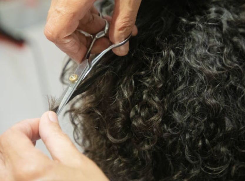 Curly Haircut by Bre