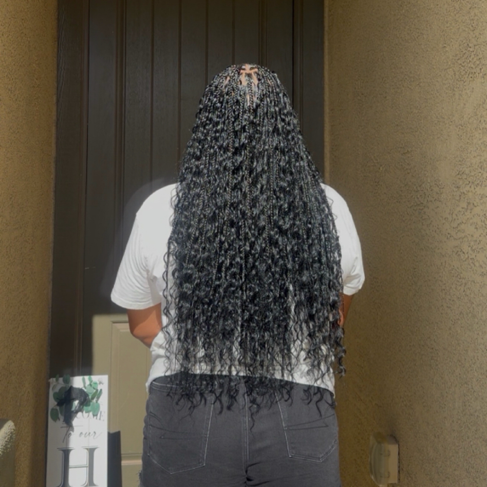 Boho Knotless & Box Braids at Style_and_braids in Tucson, AZ