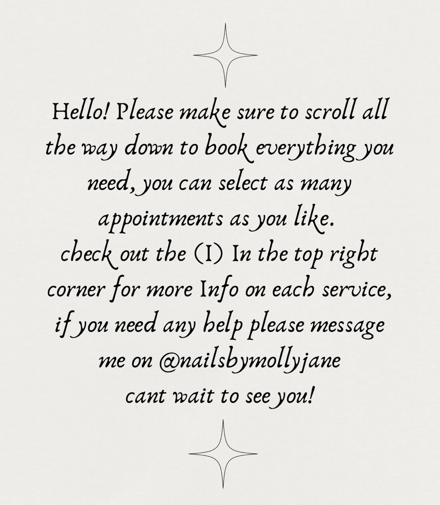 Please Read Before Booking ❤️