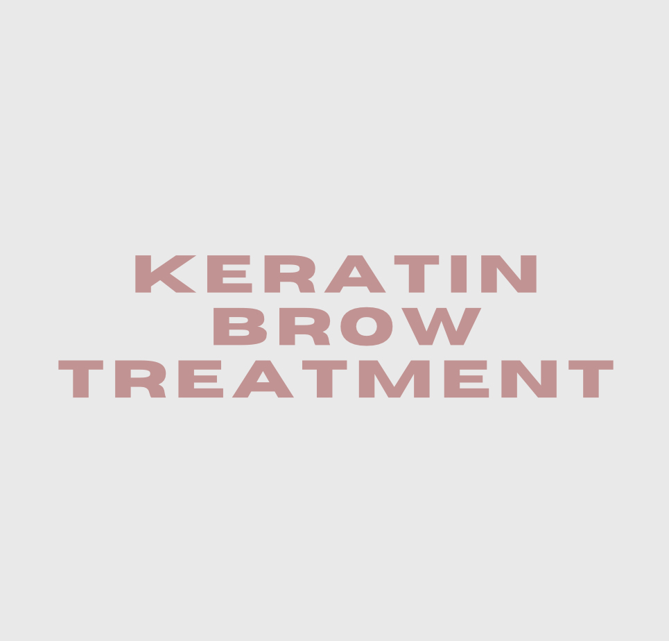 Keratin Brow Treatment