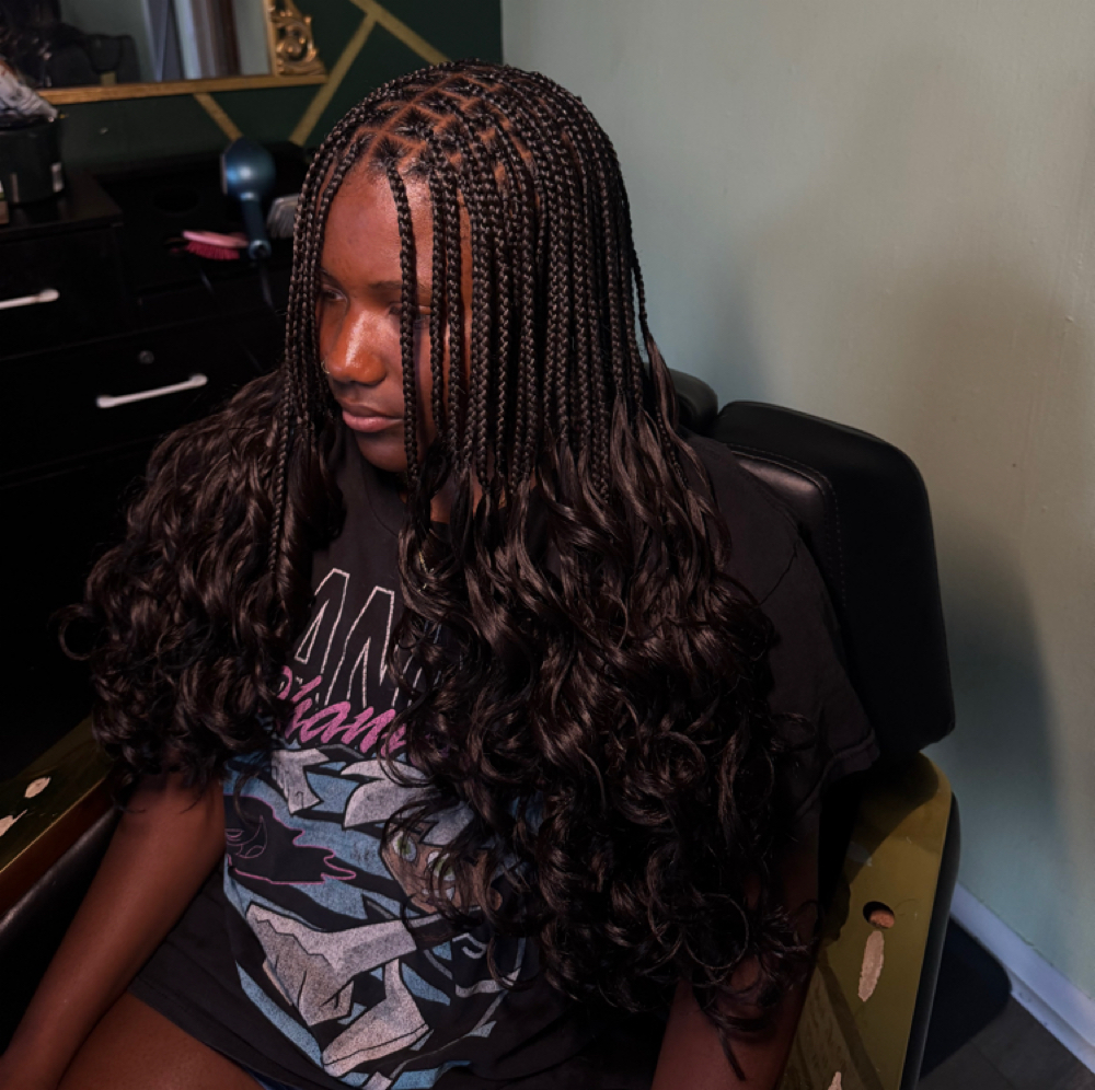 French Curl Braiding Hair at Diverse Creations in Longview, TX