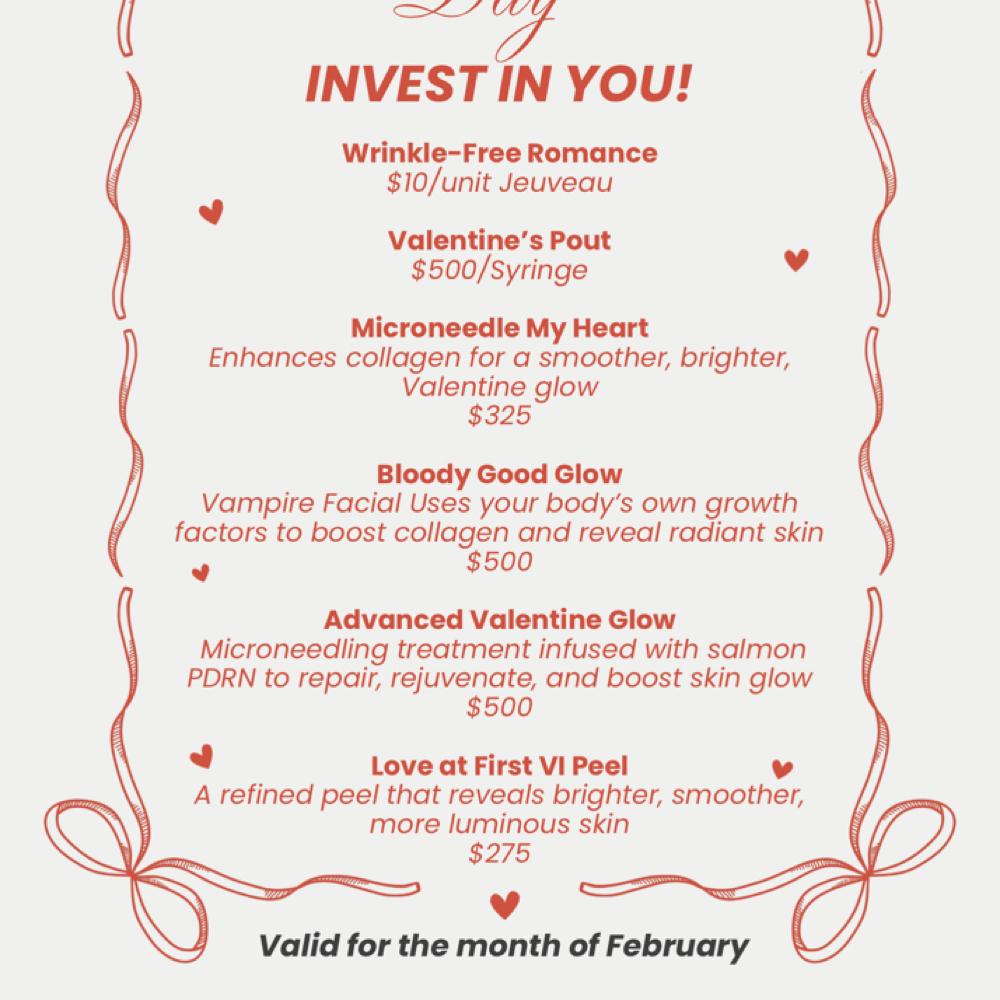 Valentine’s Day Specials