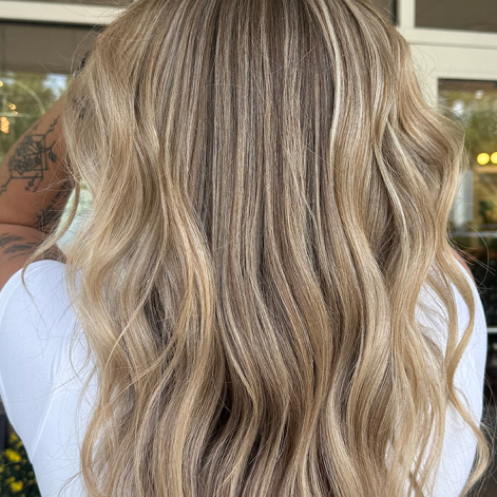 Full Highlight with Blow-dry at Hair by Alexis McCaw in New Hartford, CT