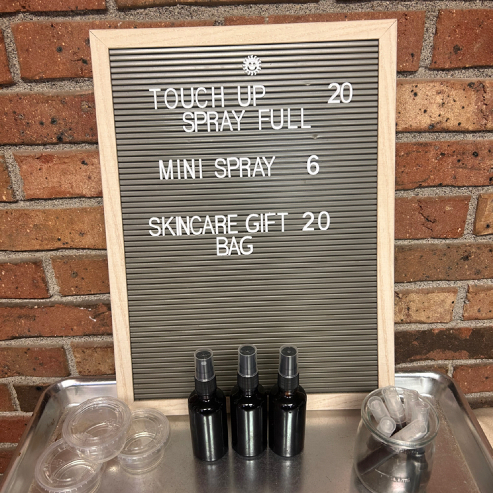 Large Touch Up Spray Tan Face Mist at Sunless Bronze Aesthetics in Delaware, OH