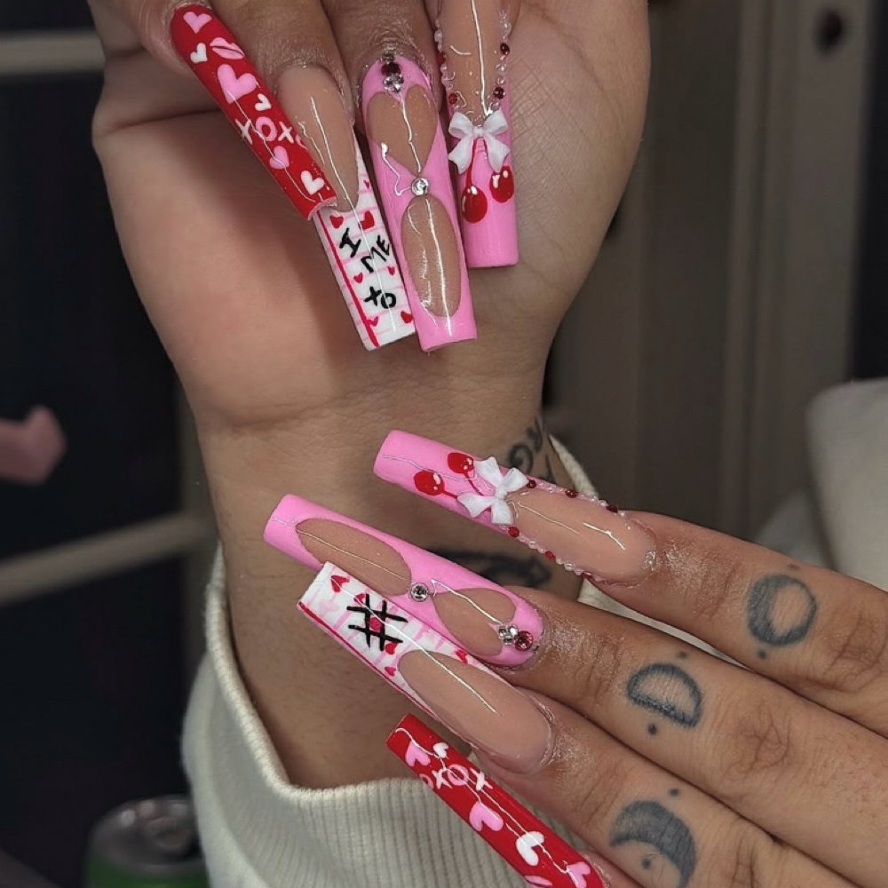 3XL Acrylic Refill at Kaisha Nailz in Lawrence, MA