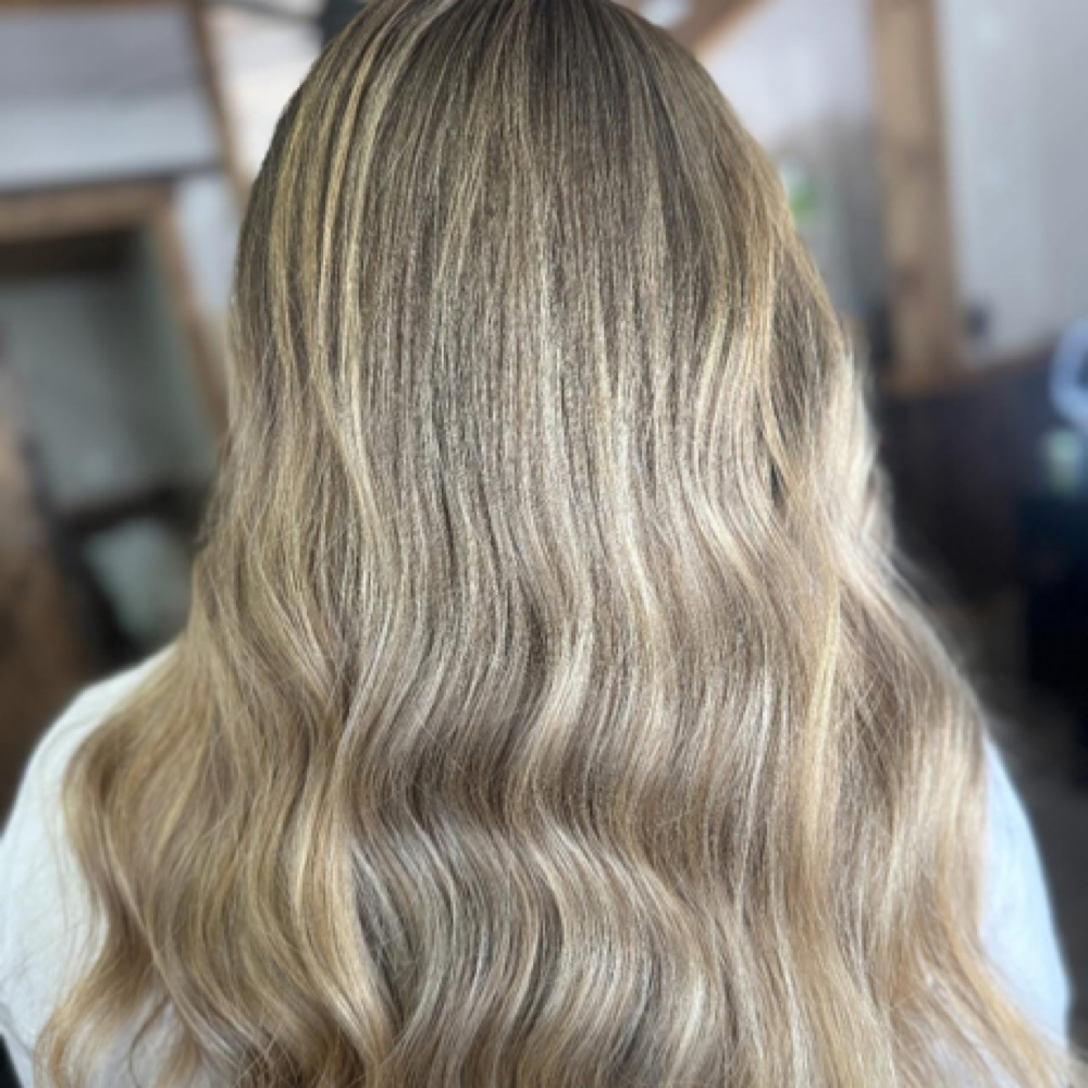 Highlights Full Head (medium/thick) at Nevaeh’s Midnight Beauty in Shirleysburg, PA