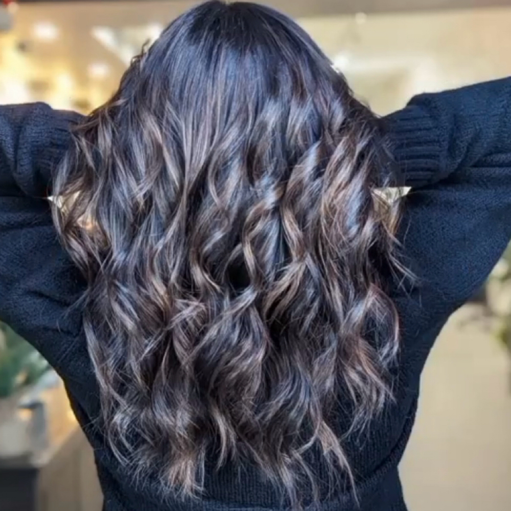 Full French Balayage at Luxe Hair Lounge in brooklyn, NY