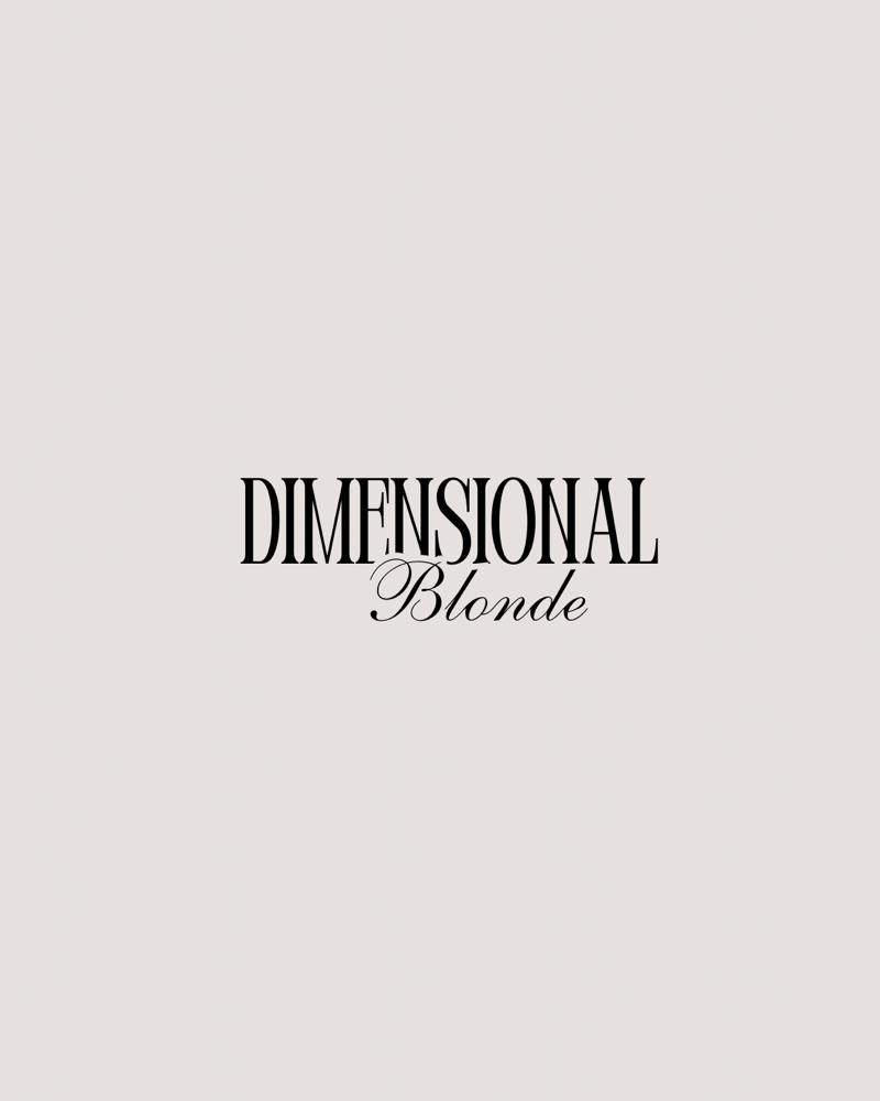 Dimensional Foil Work // Color Only