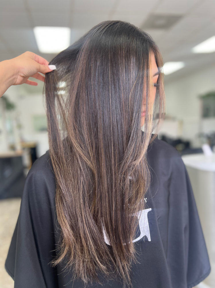 Patial Highlight + Toner