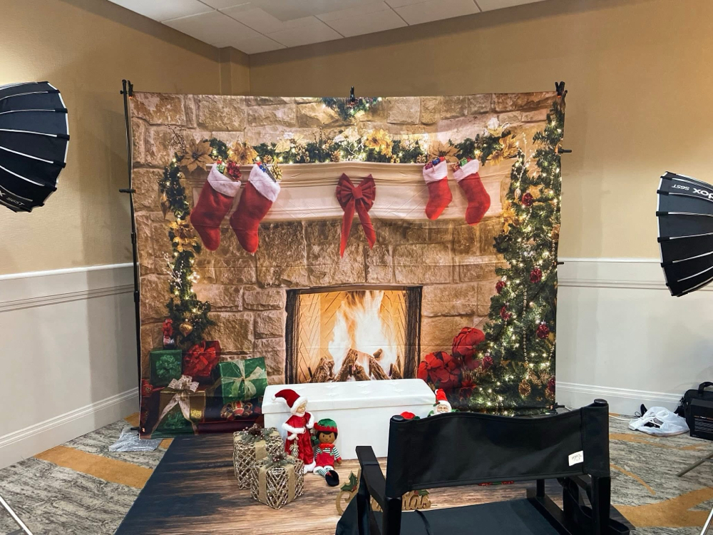 Magical Holiday Photo Shoot📸 at Loving Moments Studios 📸📸 in Augusta, GA