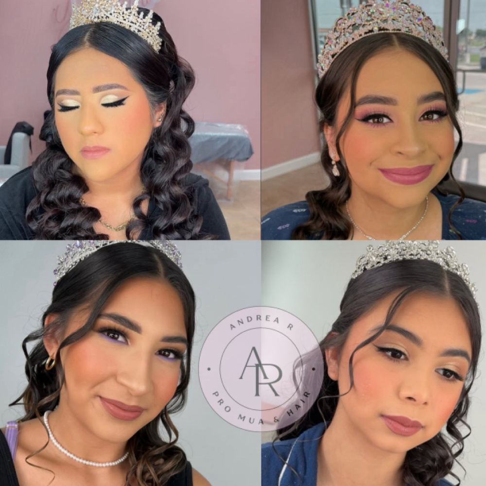 💎 QUINCEAÑERA SIGNATURE EXPERIENCE at Andrea R PRO MUA & Hairstylist in Brownsville, TX