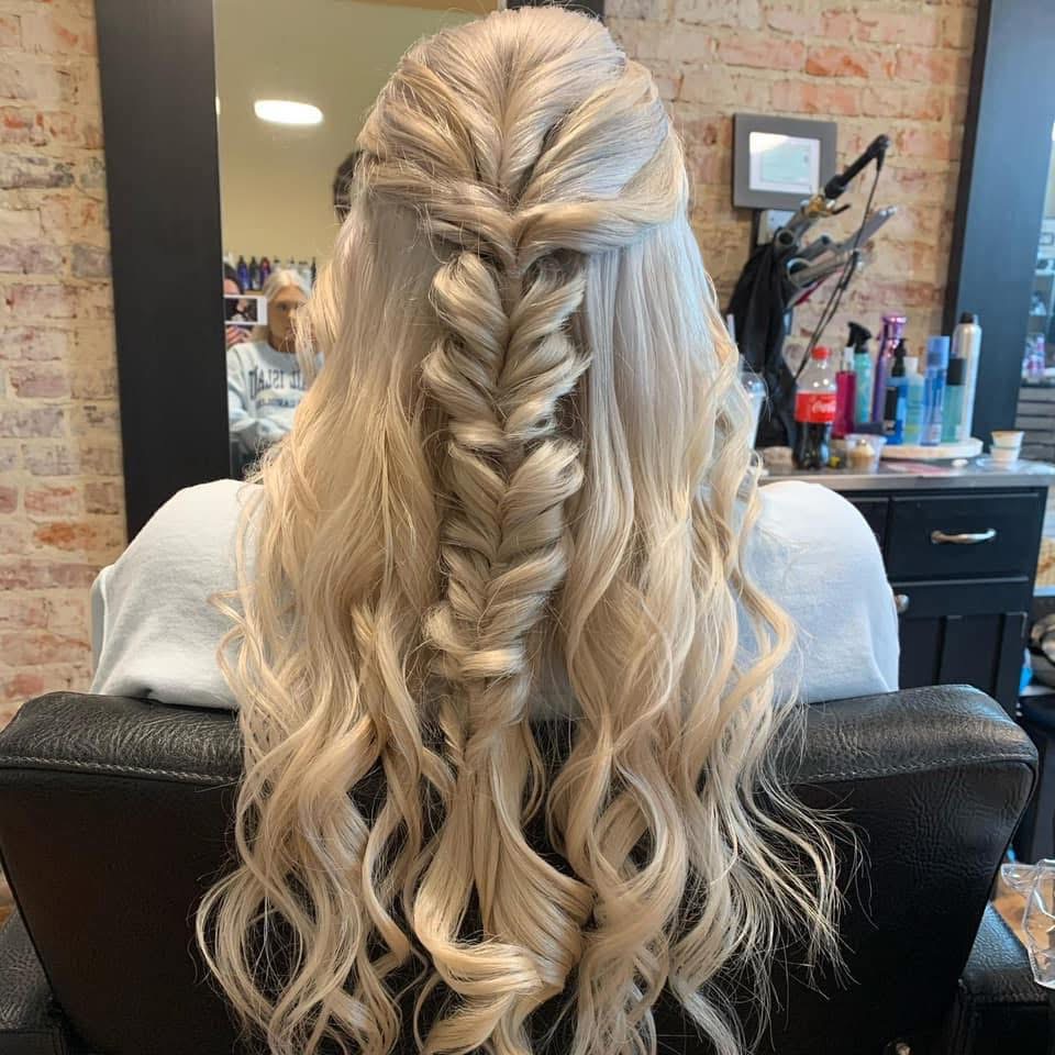Special Event Hair (Half Up)
