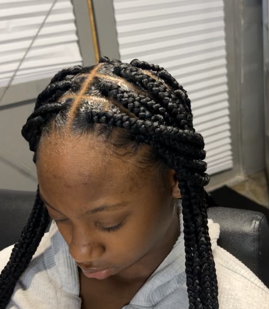 Kids Box Braids(5-10 age)