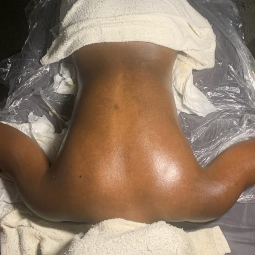 The Diamond Body Scrub & Polish at Poshii GOAT Esthetics in Carmel, IN