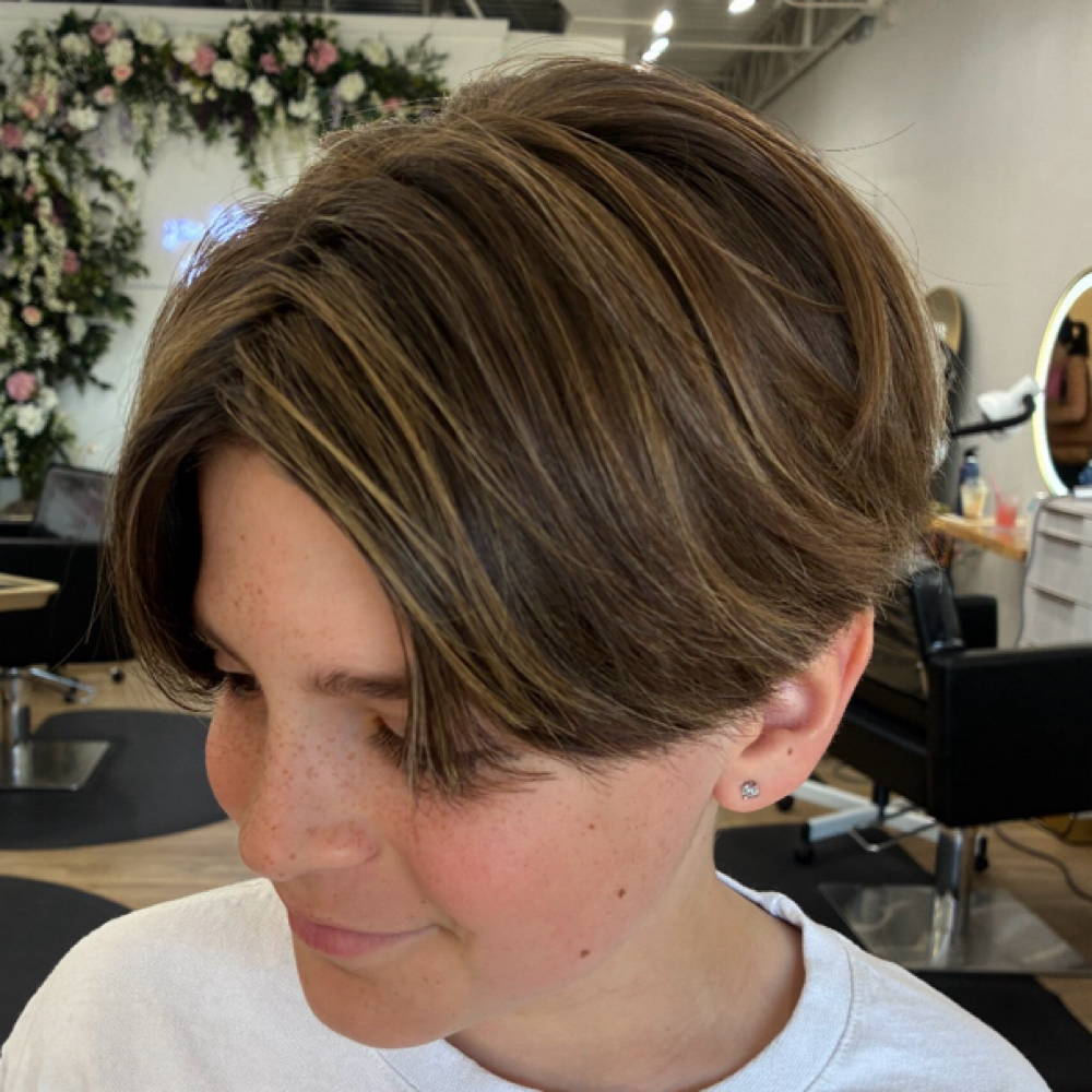 The Petite Fleur (Children’s Cut) at Fleur Salon in Creve Coeur, MO
