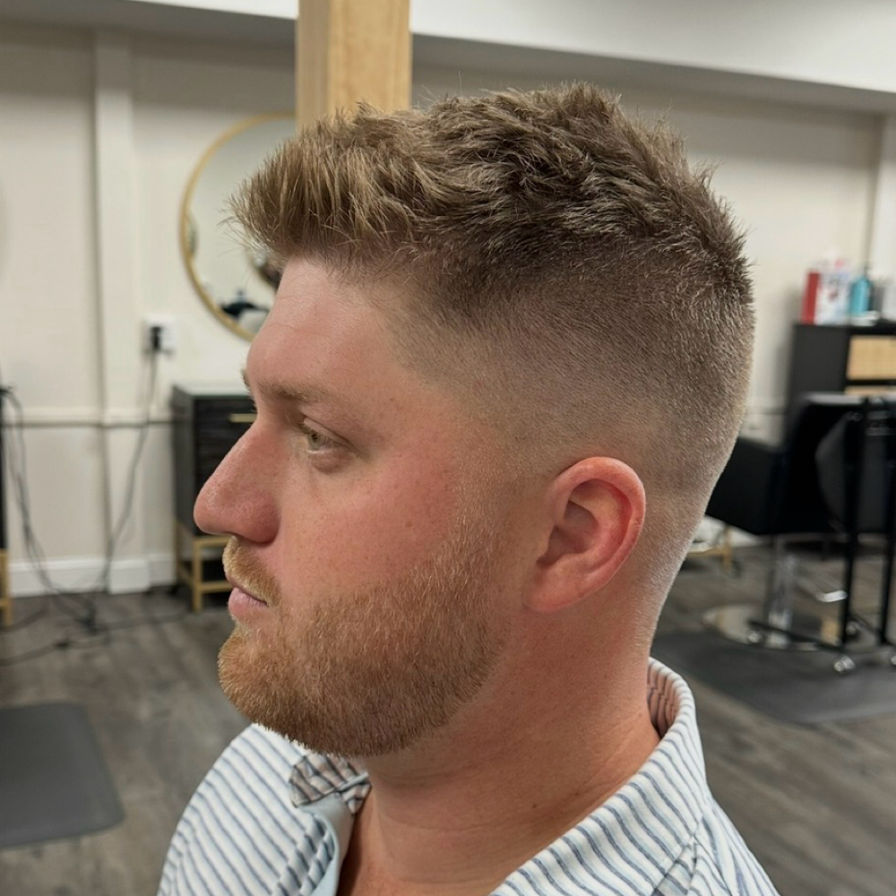 Barber Cut at Jane & Co. in Anderson, SC