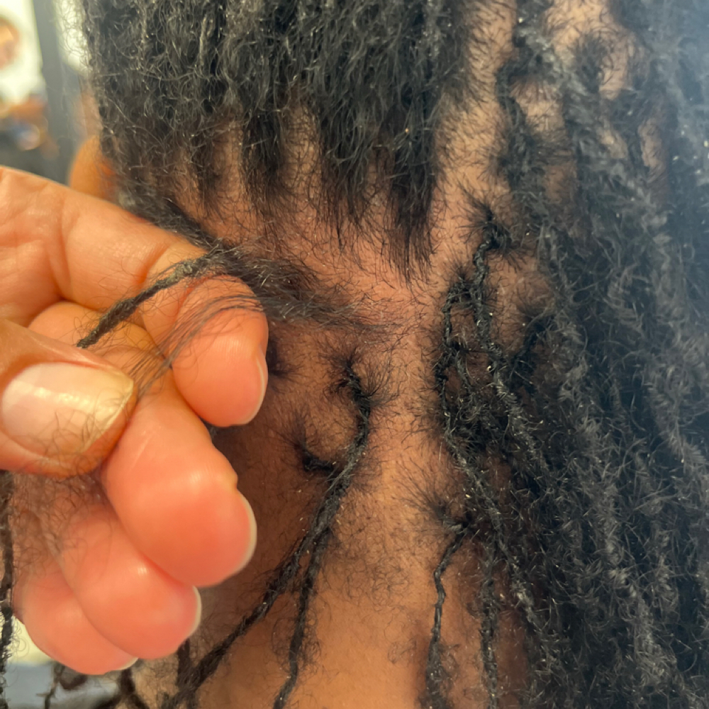Micro Comb Out at Refined Crowns - RC Styles in Arlington, TX