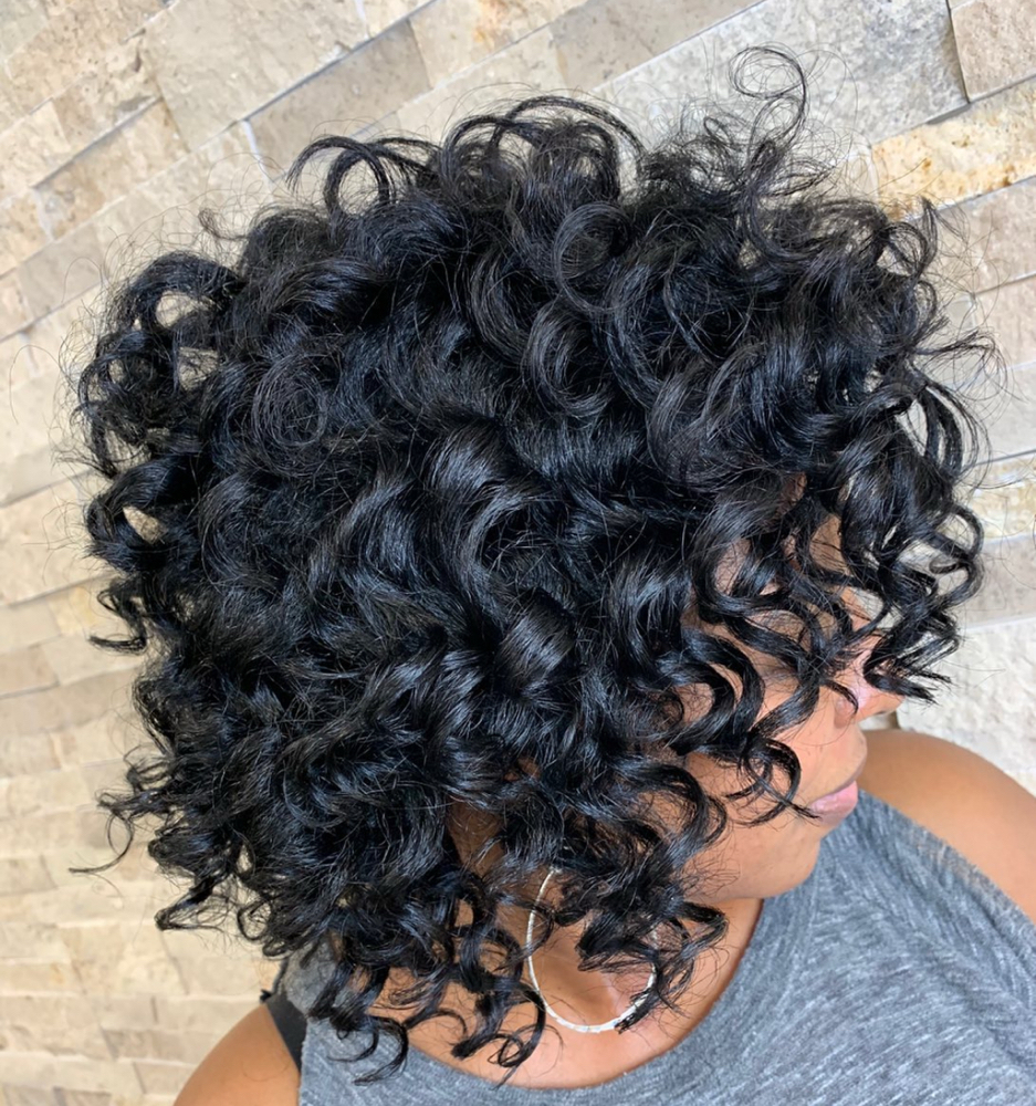 Natural Style (Twist-out, Rods, or Coils) & Grey Coverage