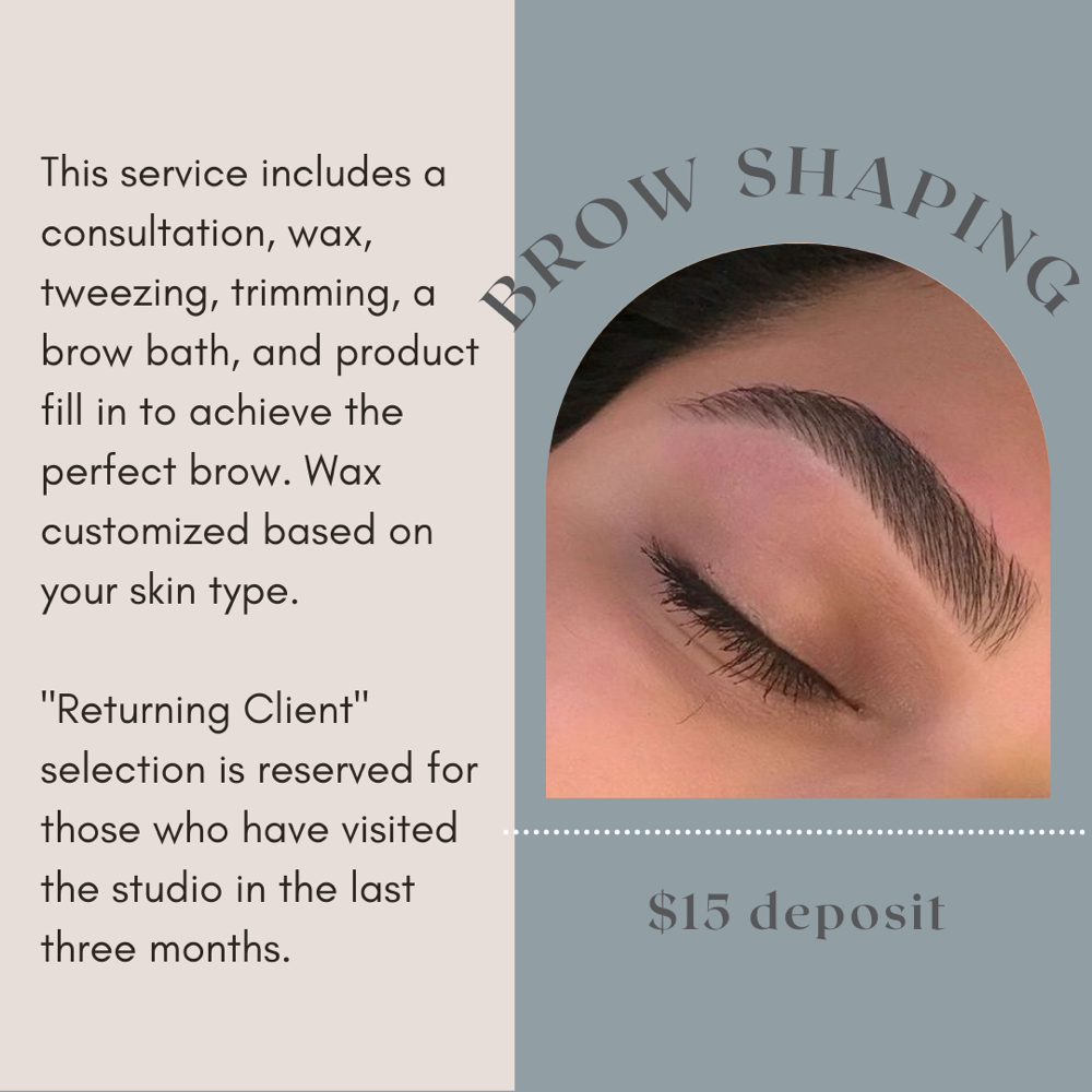 Classic Brow Shaping