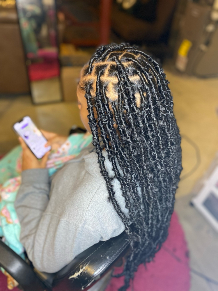 Butt Length Butterfly Locs