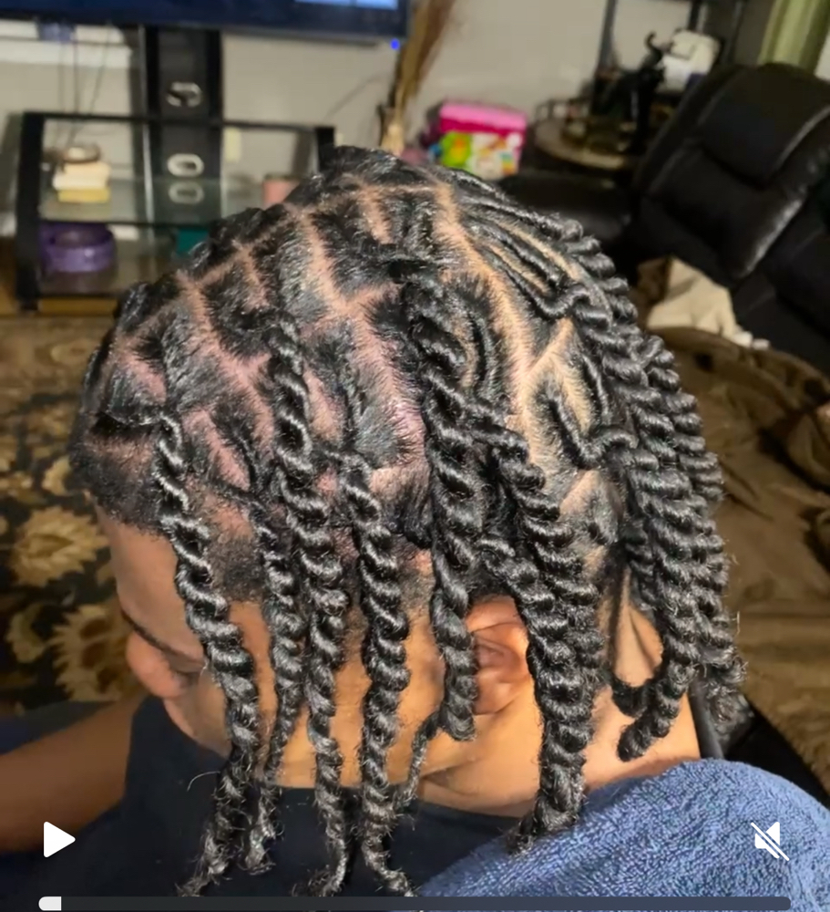 Men Invisible Locs