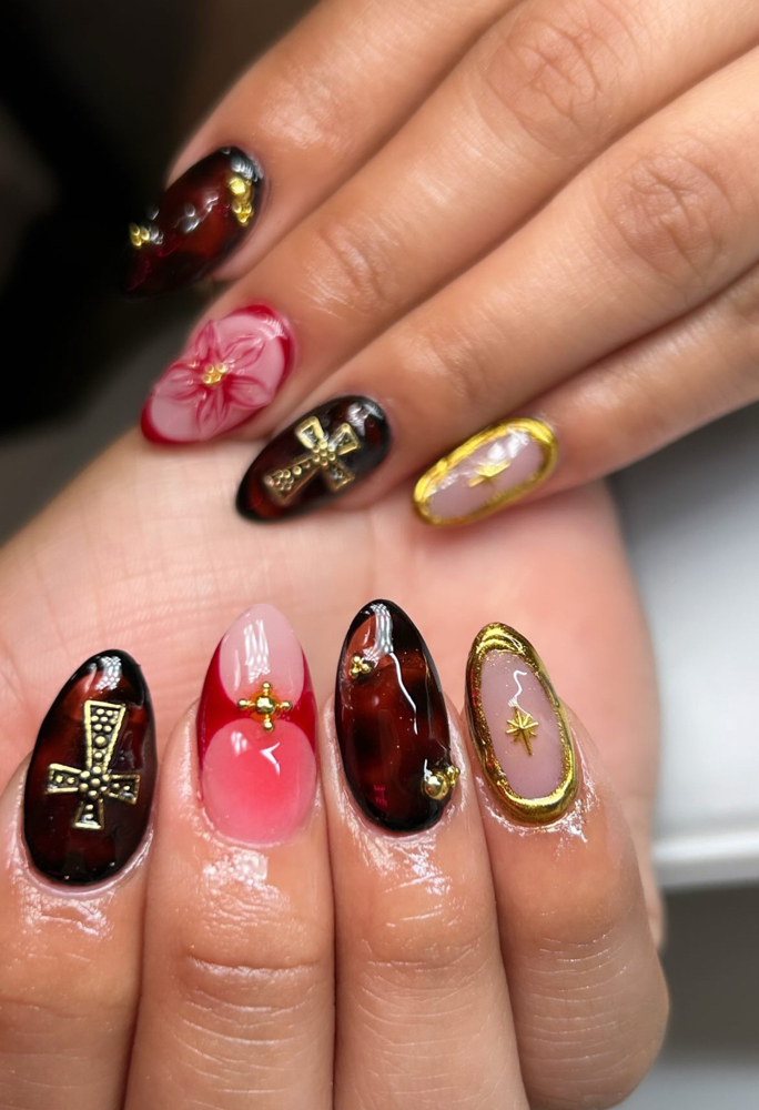 Medium Gelx Nails