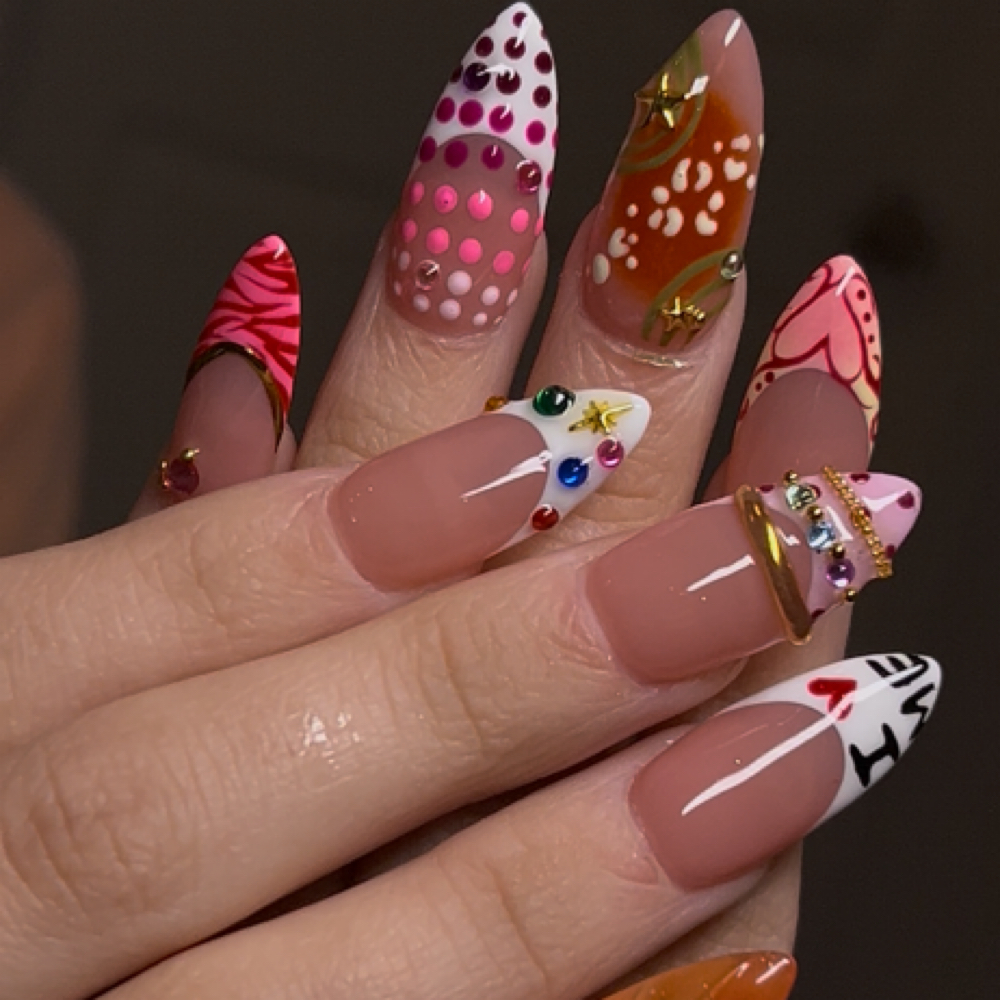 Complex Nail Art at ExoticsbyAves in Austin, TX