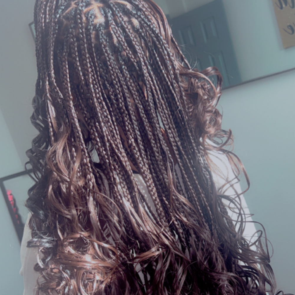 Medium French Curls Knotless