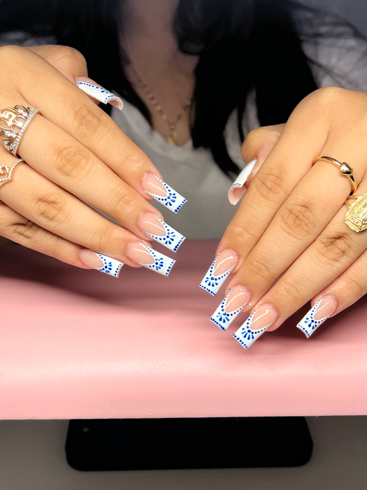 Medium Long Acrylic Full Set