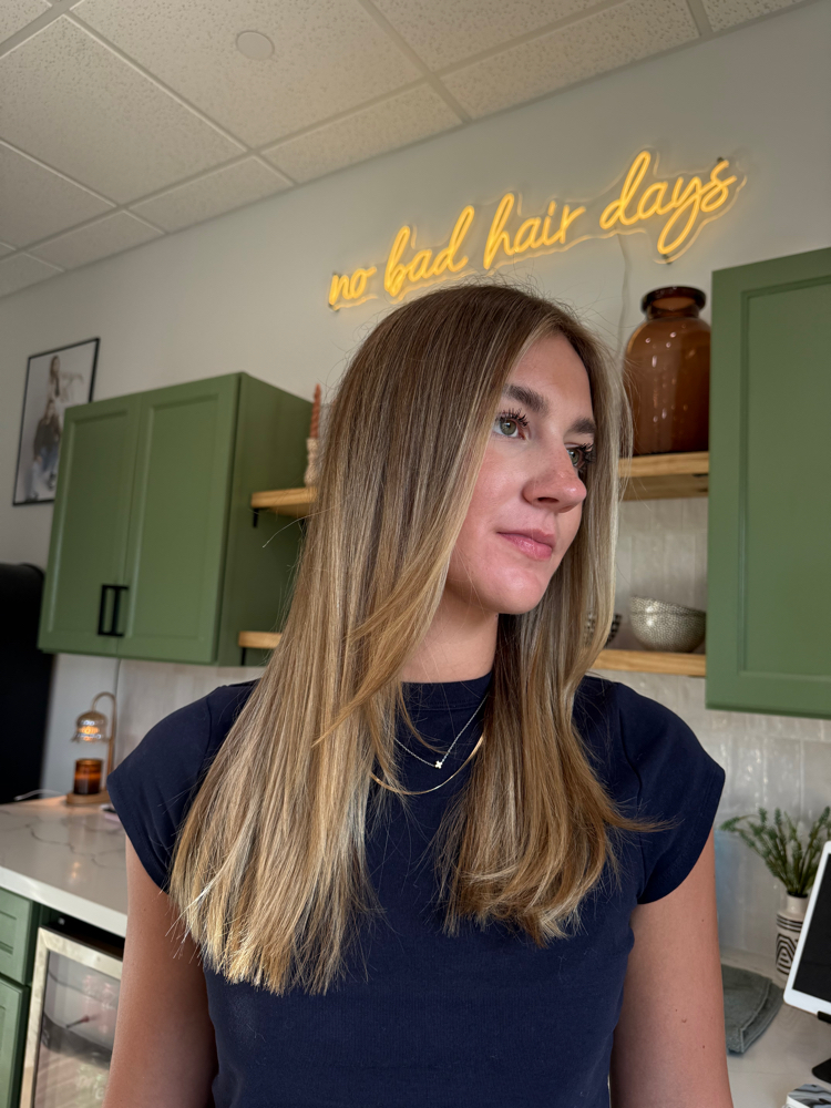 Face Frame Blonding at Hair By Tay in Tomball, TX