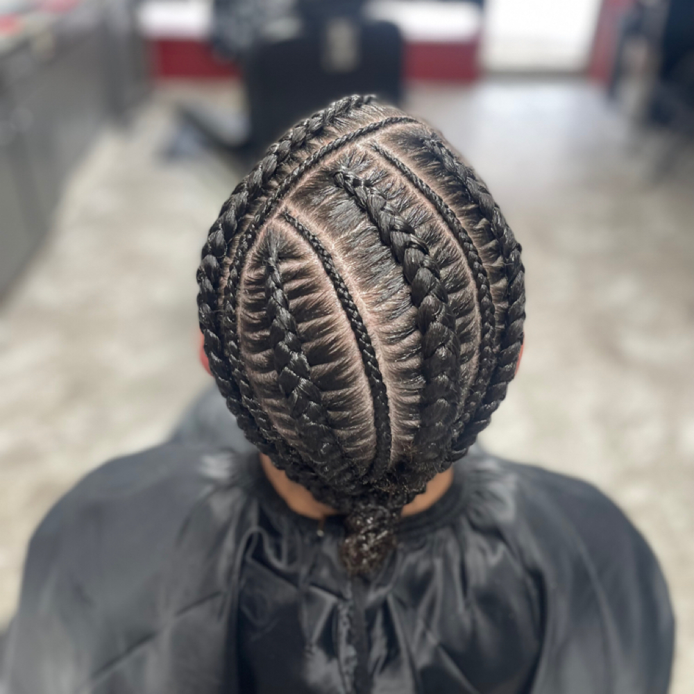 Natural Cornrows (Braids) at JL Luxe Co in North Versailles, PA