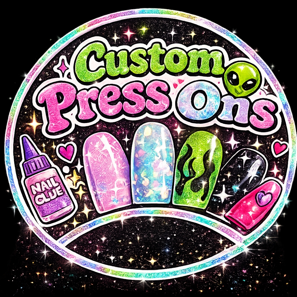 ✨ Custom press-on nails at freckled opal nailz ✌🏻 in Jeffersonville, IN