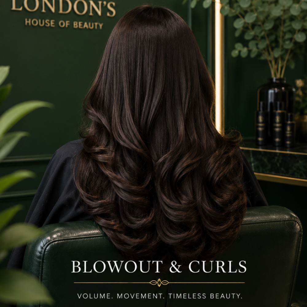 Blowout & Curls at London’s House Of Beauty in Lebanon, PA