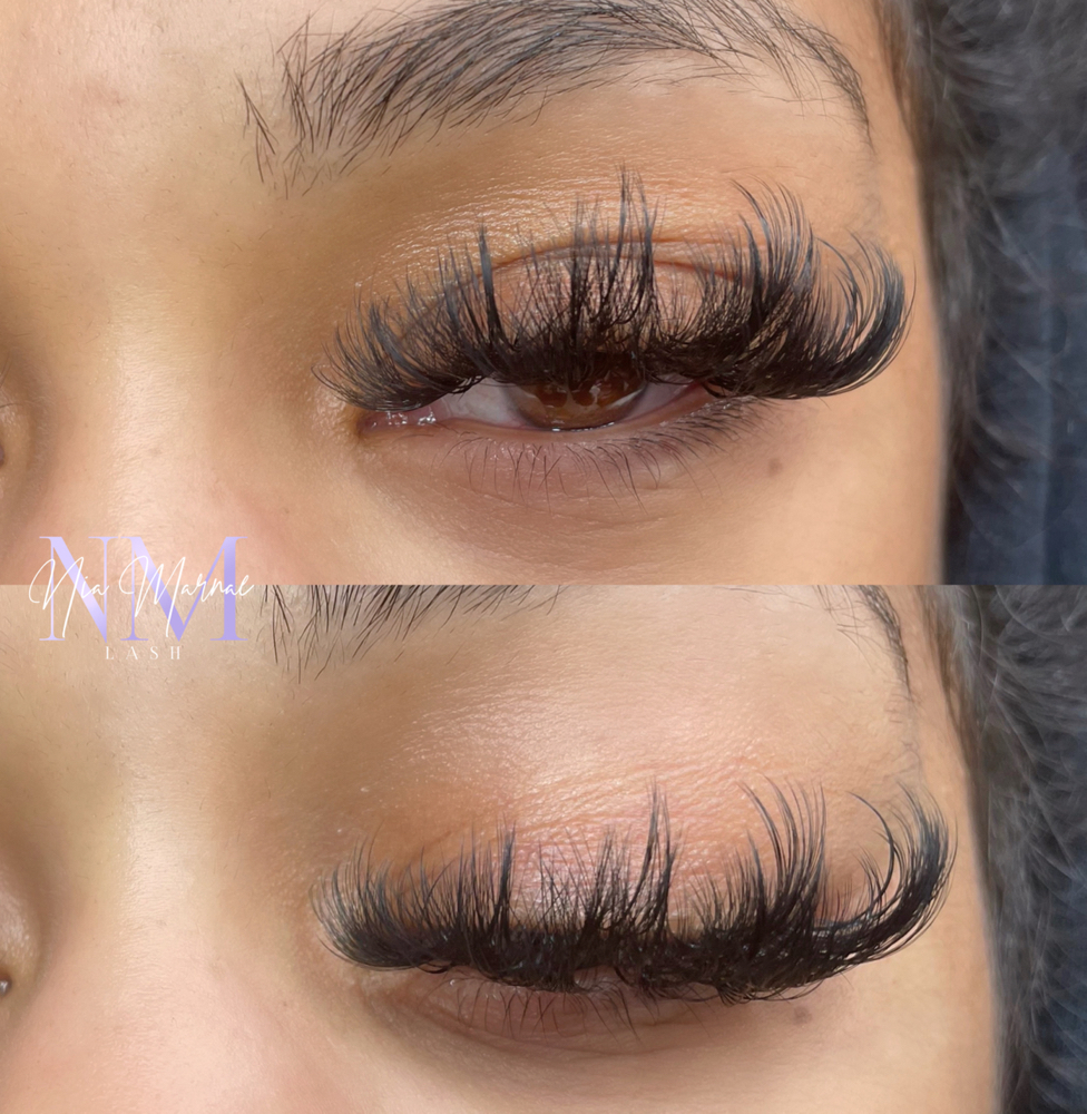 Choppy Lash Extensions