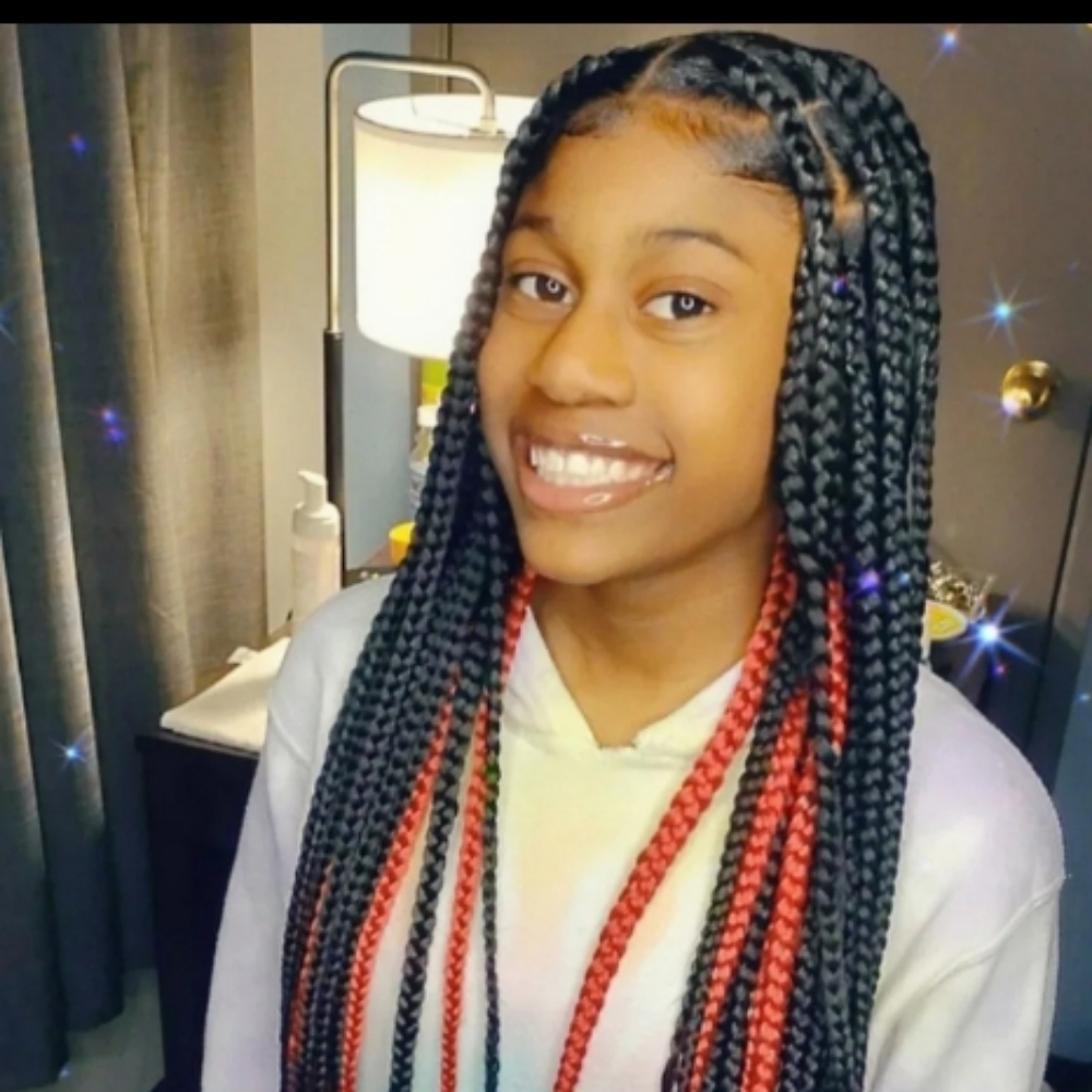 Large Knotless at LG Stylez LLC in Fraser, MI