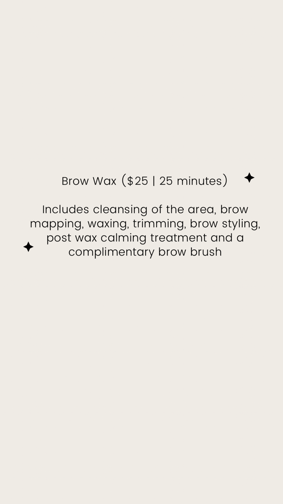 Brow Wax