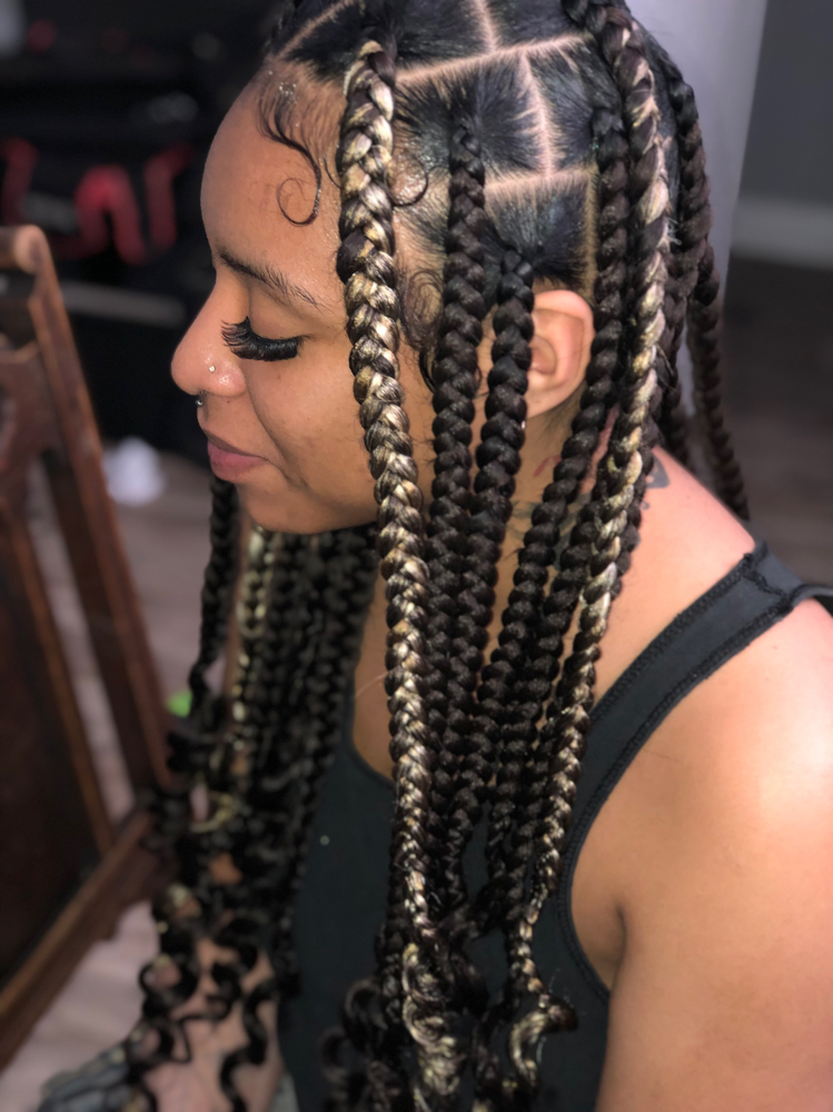 jumbo Knotless Braids