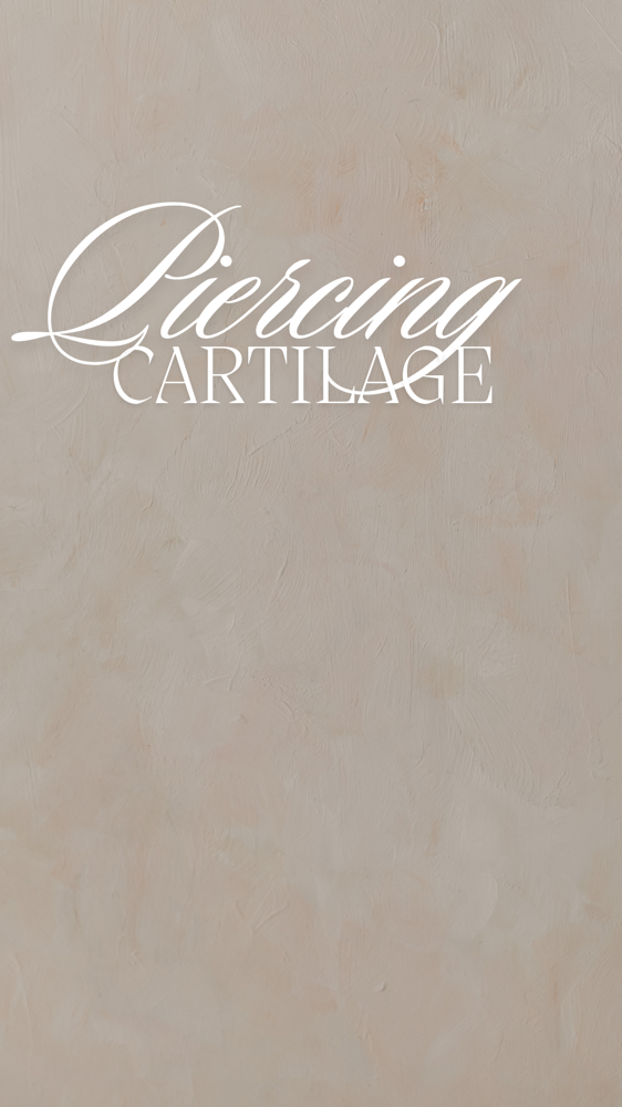 Piercing- Cartilage