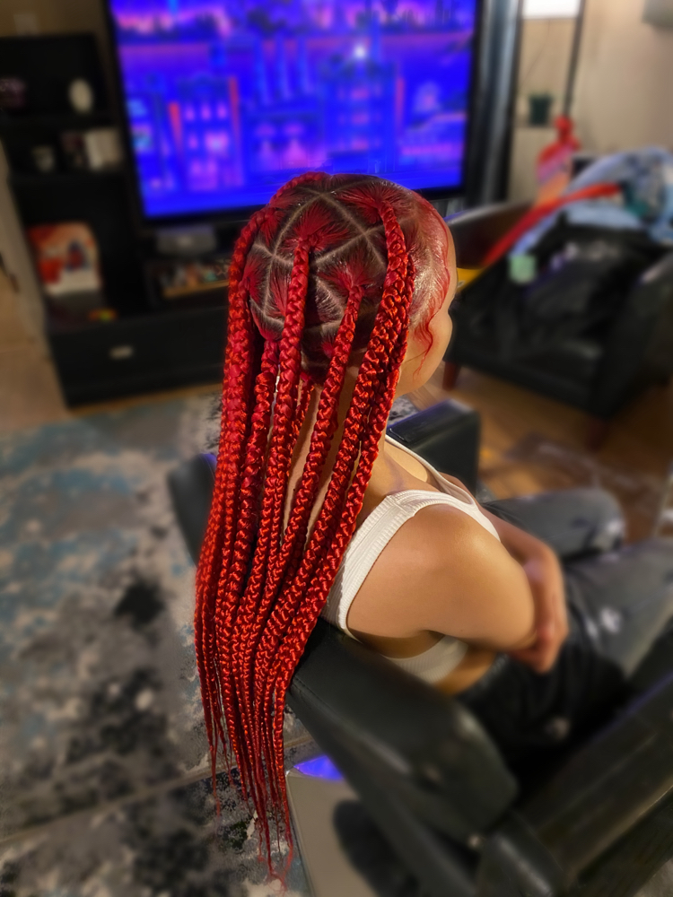 Knotless Braids (Butt Length)